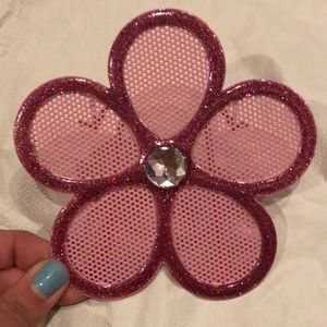 Flower earring holder